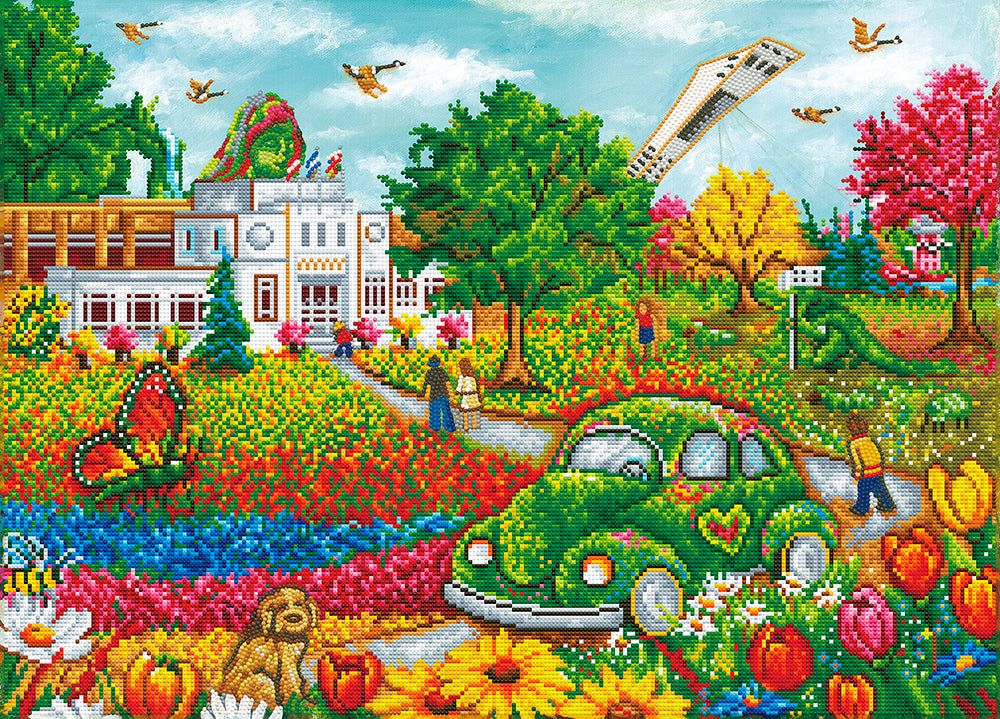 Diamond Dotz - The Botanical Garden, Christine Genest