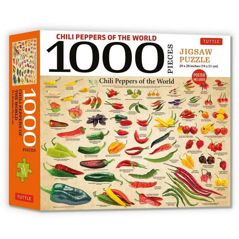 Chili Peppers of the World (1000pcs)