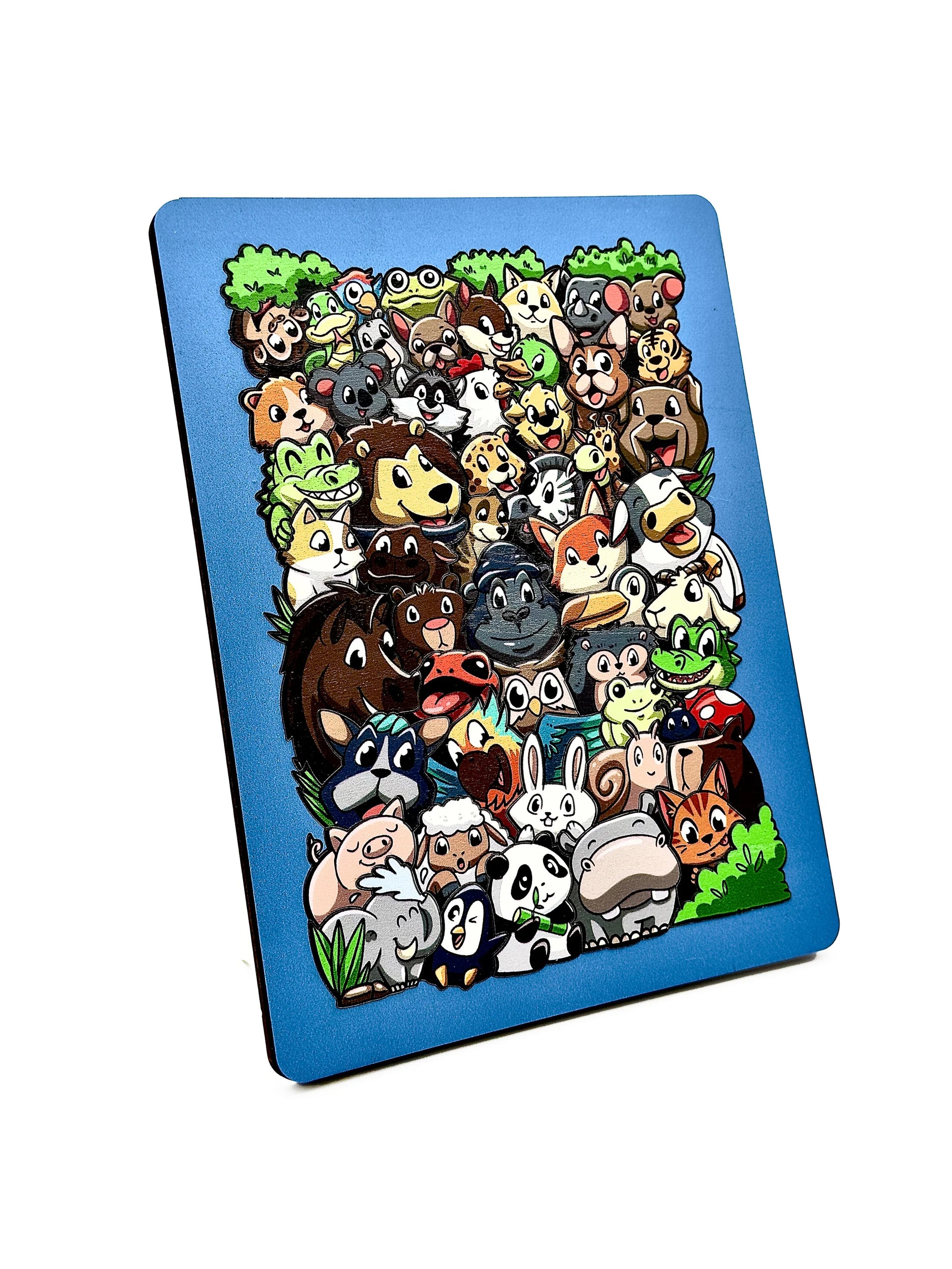 School Photo (Wood) (53pcs)