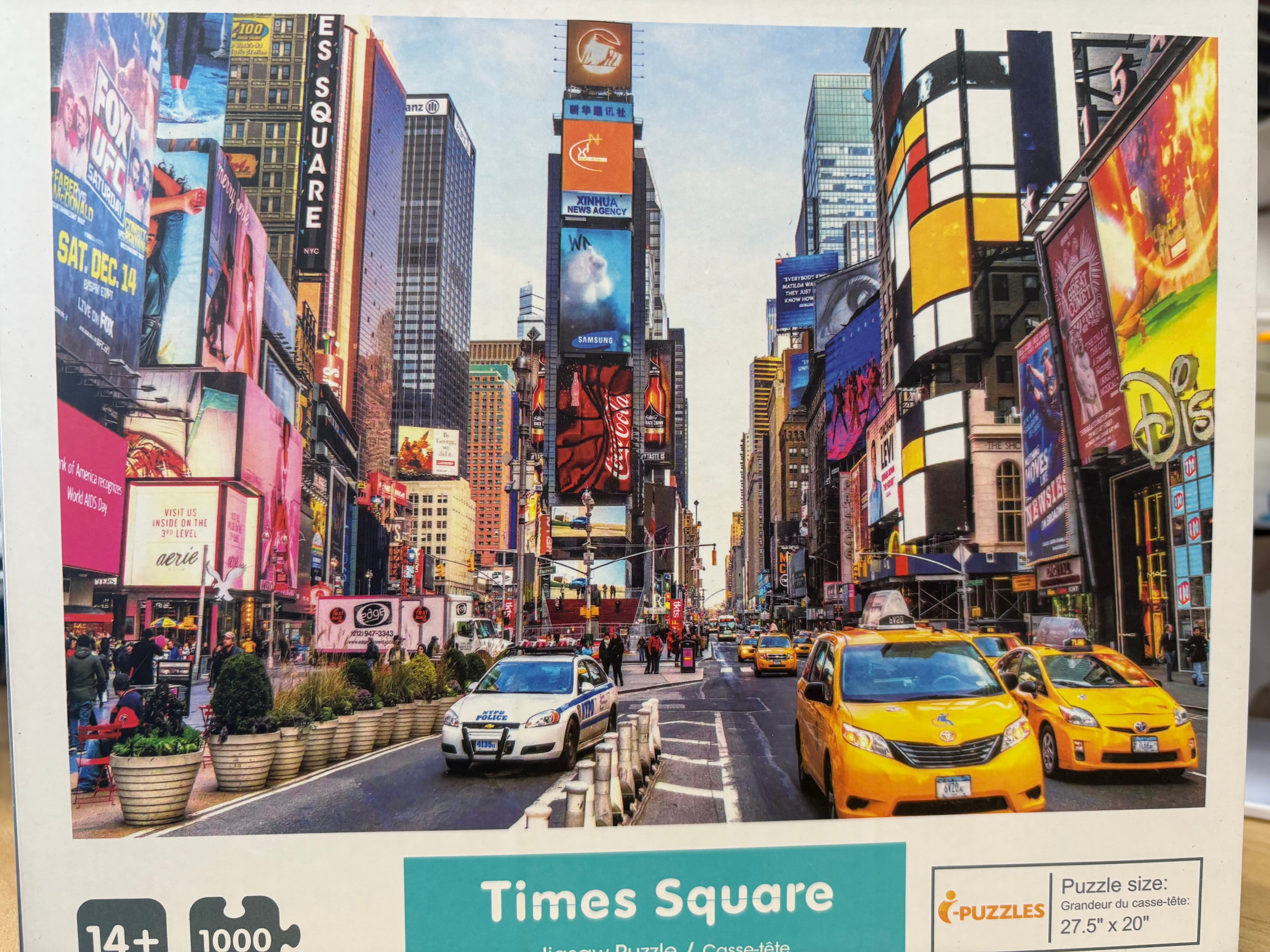 PFG Times Square (1000 pièces) (Utilisation - PUZZLES FOR GOOD)
