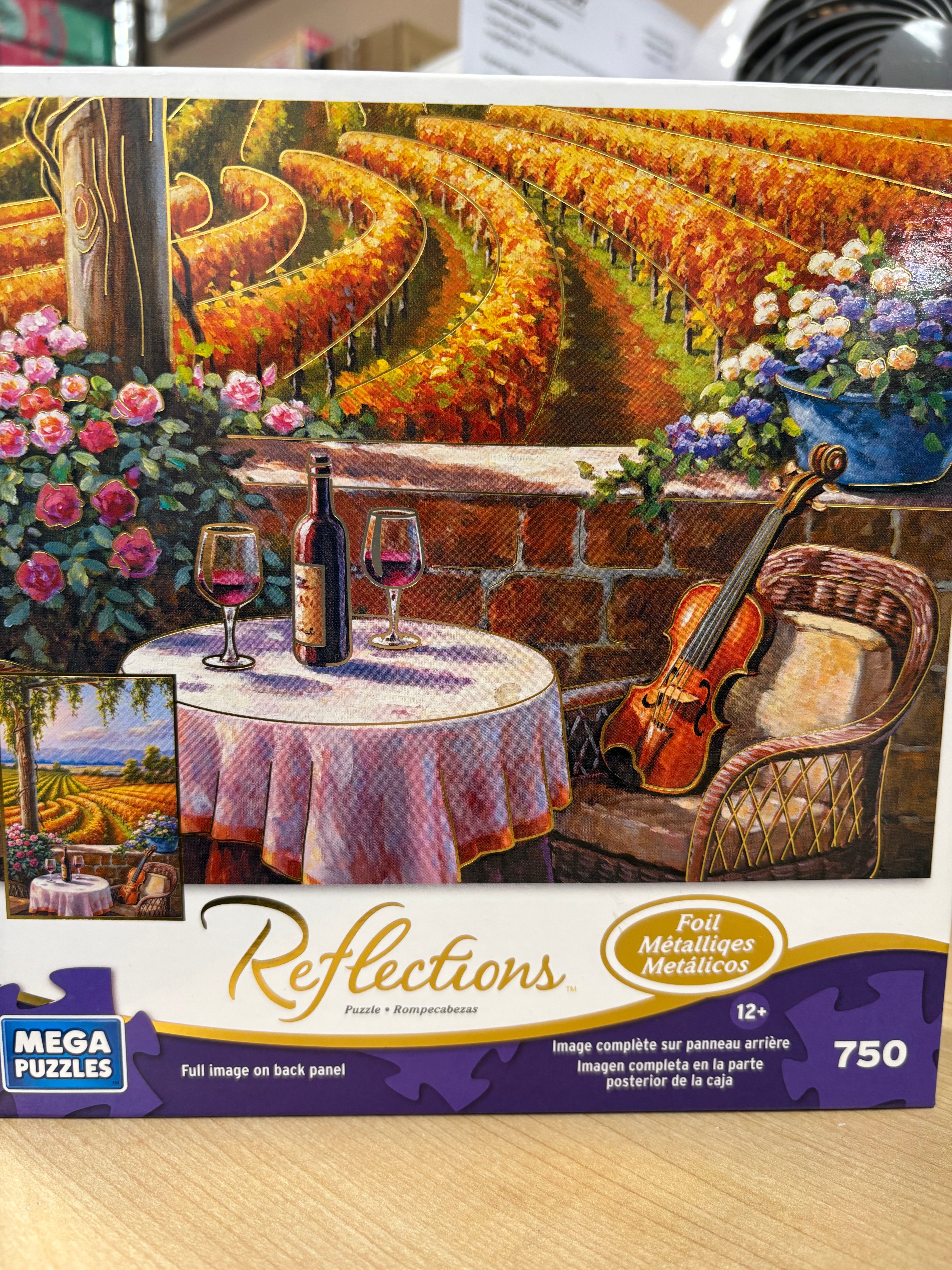 PFG Reflections - Vineyard and Violin (FOIL) (Usagé/Used - PUZZLES FOR GOOD)
