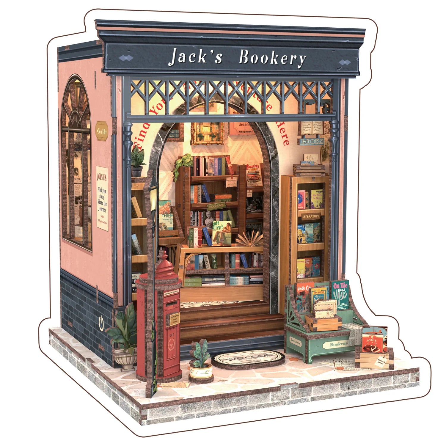 Book Nook - Jack's Bookery (Wood)