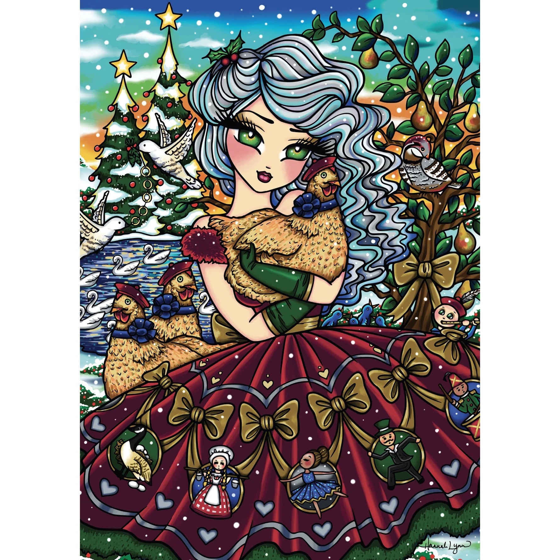 12 Days of Christmas, Hannah Lynn (1000pcs)