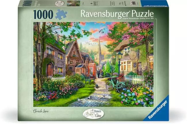 Ravensburger No. 4 Down the Lane - Church Lane, Dominic Davison (1000pcs)