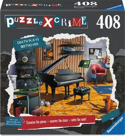 Ravensburger Puzzle x Crime - Death Plays Beethoven (408pcs)