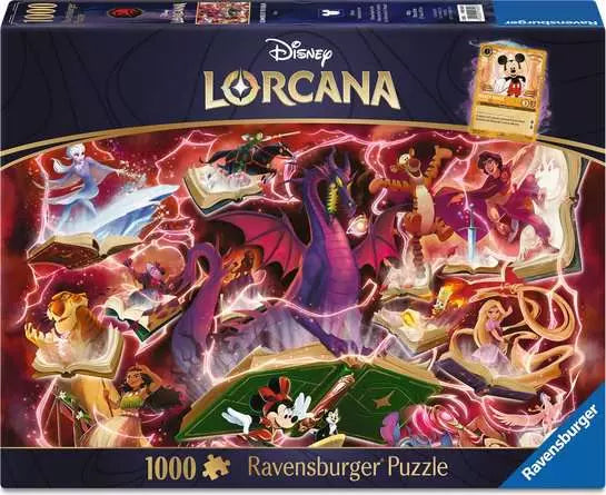 Ravensburger Disney Lorcana - Glimmers of the Realm: Ruby (1000pcs)