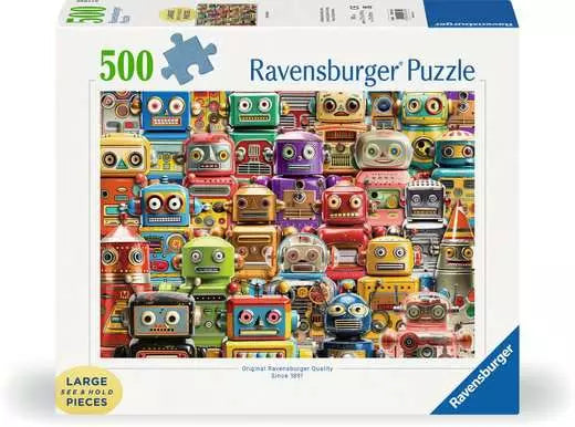 Ravensburger Retro Robots (500 Large pcs)