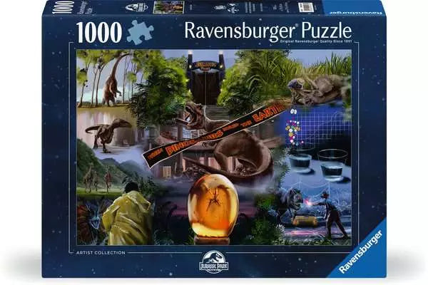 Ravensburger Jurassic Park Movie Poster (1000pcs)