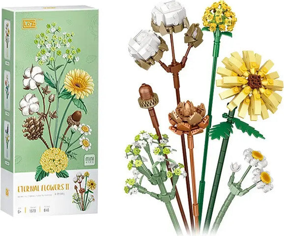 LOZ Fleurs Éternelles II - Bouquet de Coton (646 pièces)