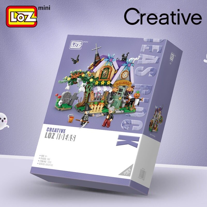 LOZ Ceative - The Haunted Cottage (783pcs)