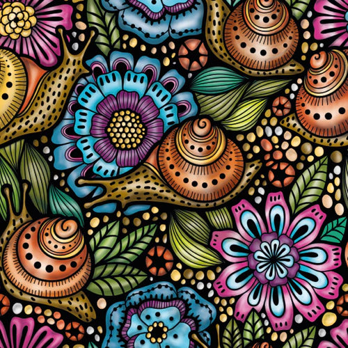 Mini doodle: escargots (72pcs)