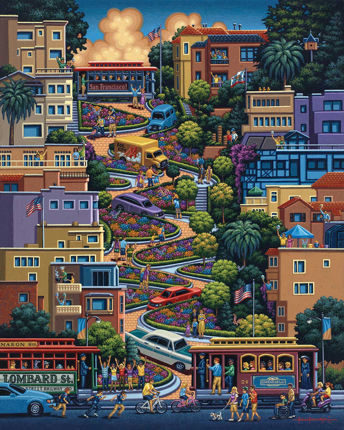 Lombard Street (500pcs)