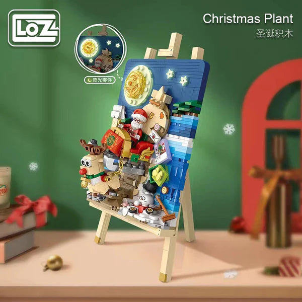 LOZ Creative - Voiture traîneau (646 pièces)