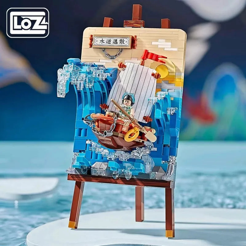 LOZ Creative - Retraite inversée à l'eau (592 pièces)