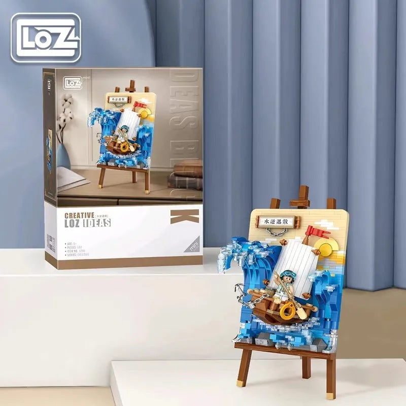 LOZ Creative - Retraite inversée à l'eau (592 pièces)