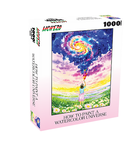 How to Paint a Watercolor Universe (1000pcs)