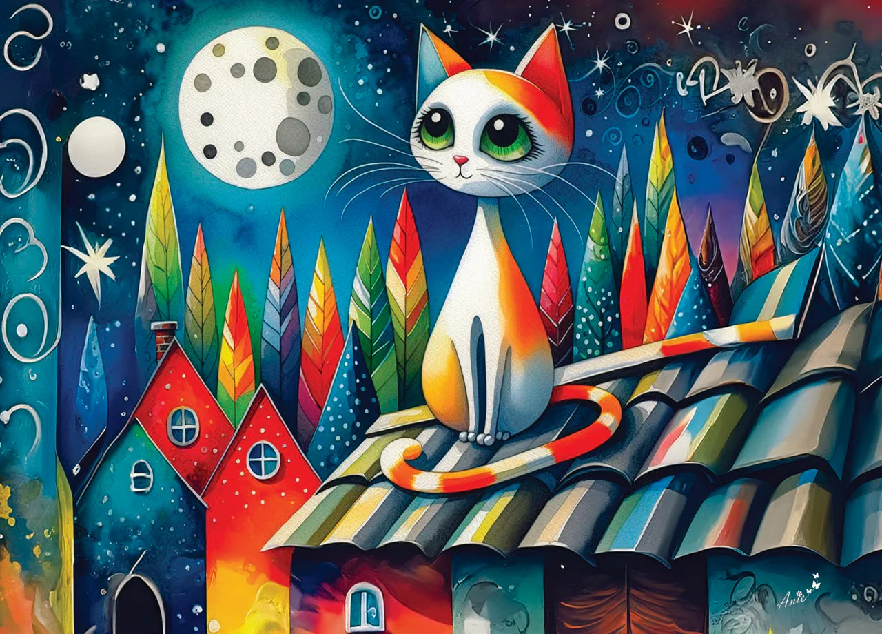 Pleine Lune / Moonlight, Anie Maltais (1000pcs)