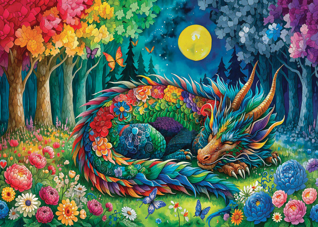Moonlit Dragon Dreams (1000pcs)