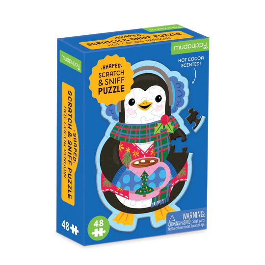 MINI Hot Cocoa Penguin Scratch & Sniff (48pcs)