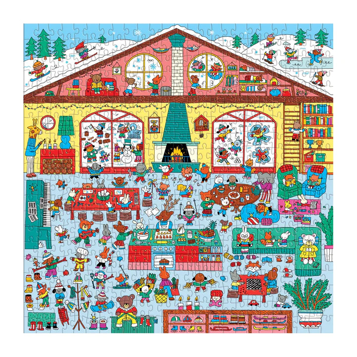 Search & Find - Winter Chalet (500pcs)