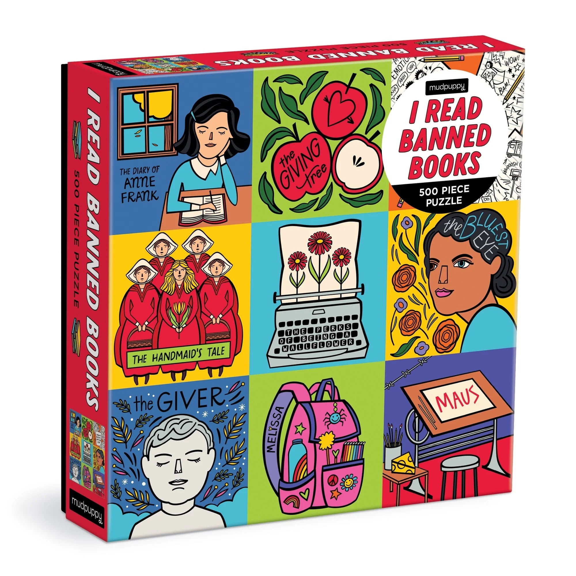 J'ai lu des livres interdits (500pcs)