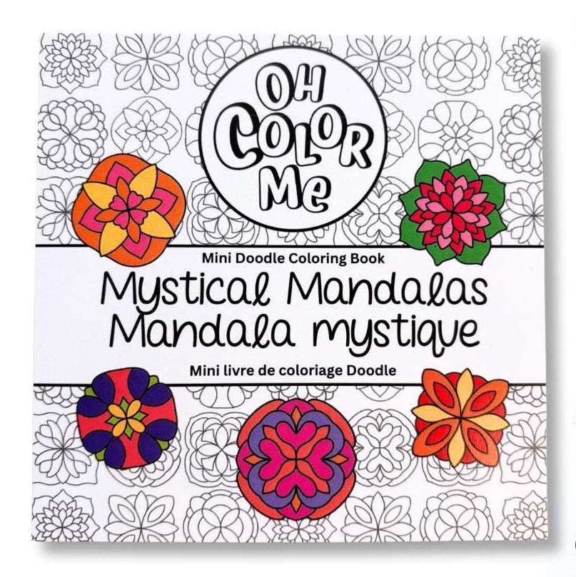 Mystical Mandalas - Mini Coloring Book