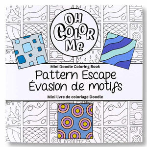 Pattern Escape - Mini Coloring Book