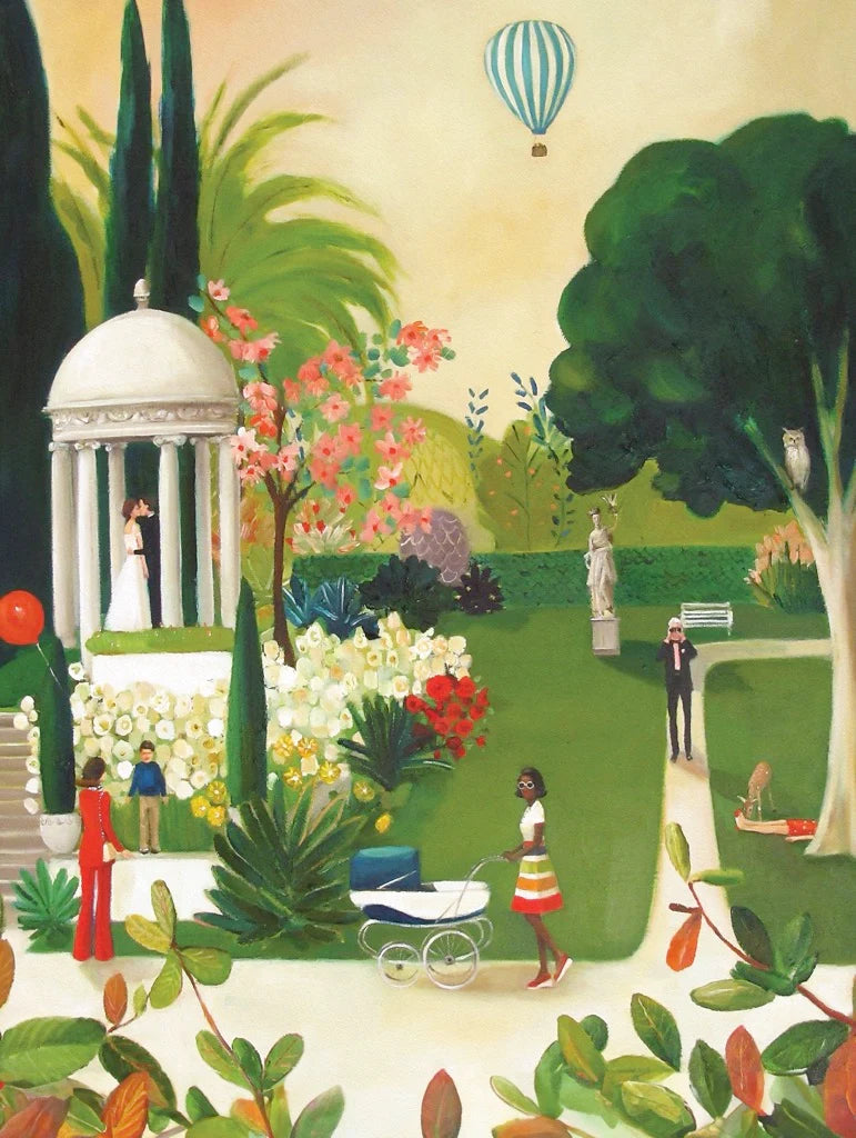 Évanouissement dans le jardin botanique, Janet Hill (1000pcs)