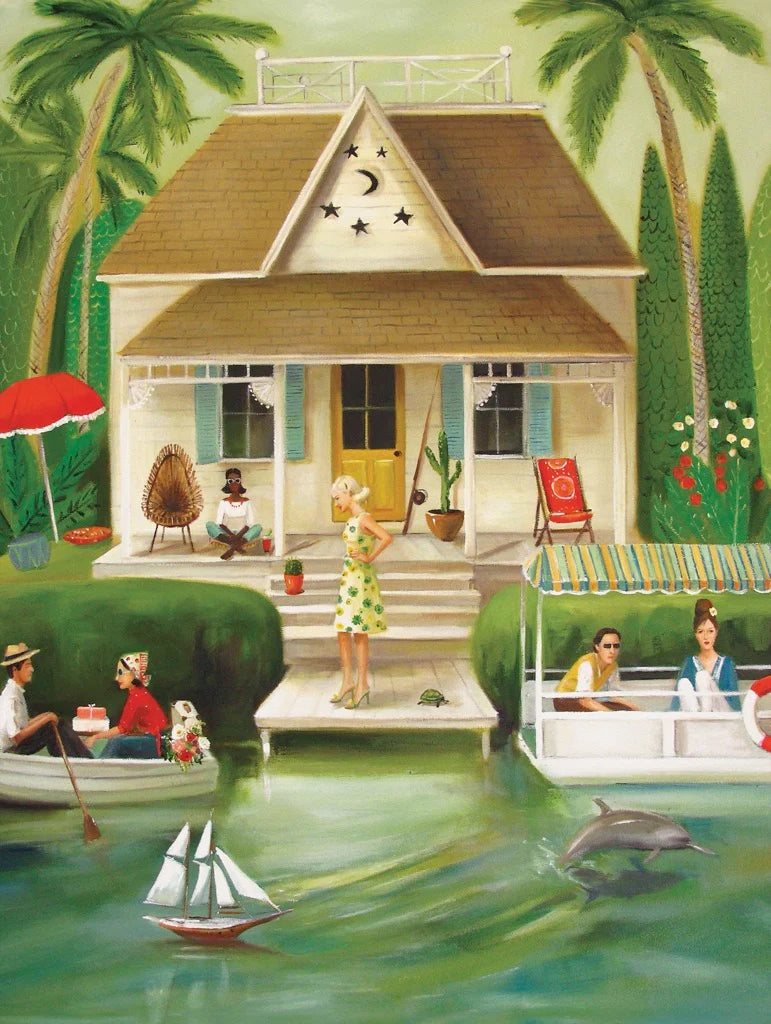 Splendide maison d'été, Janet Hill (500pcs)