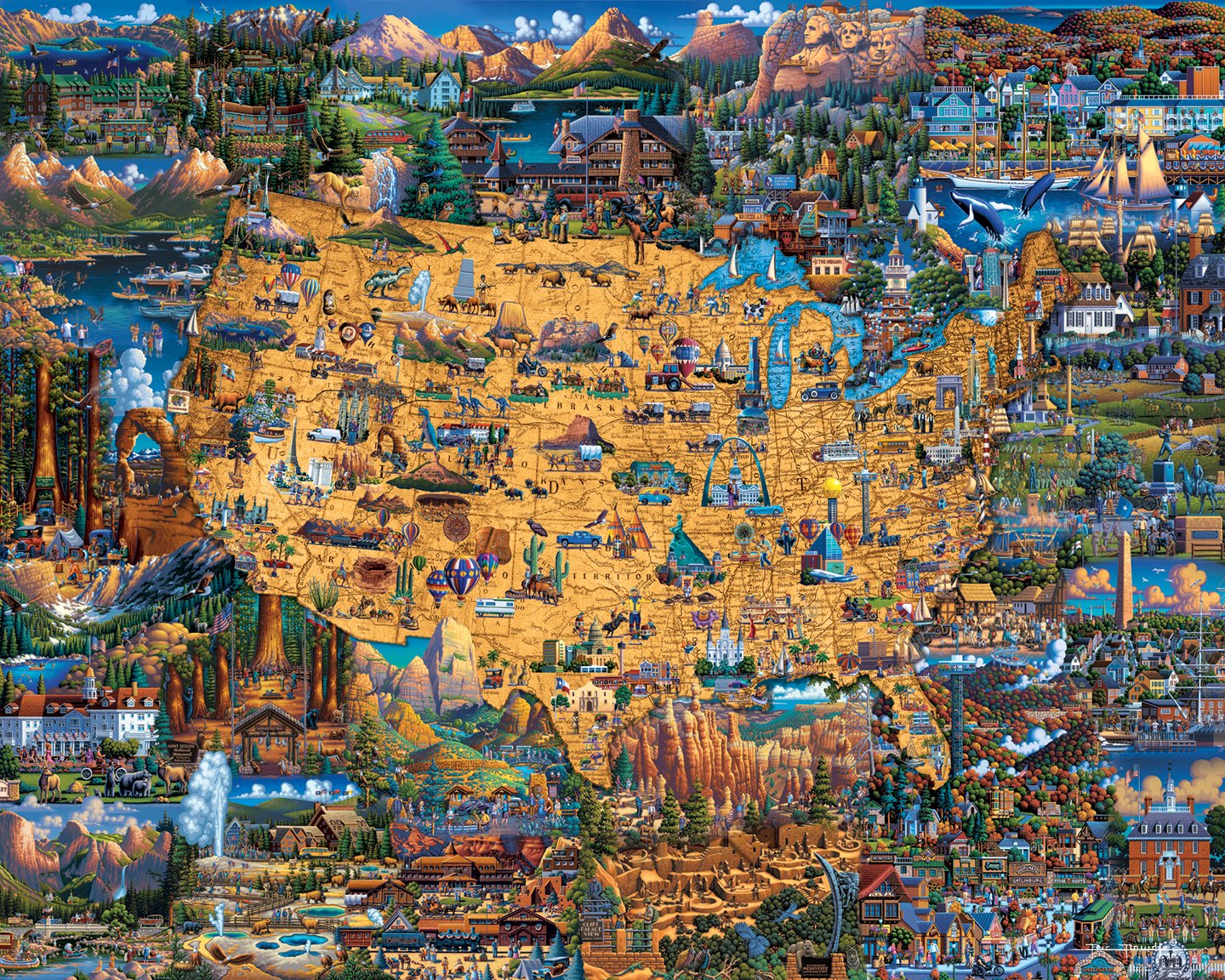 Dowdle National Parks (500pcs)