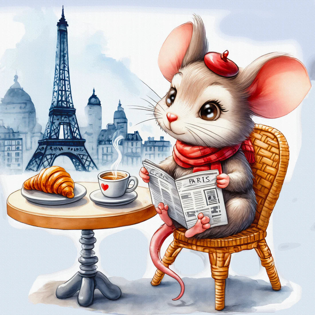 Diamond Painting - One Mouse in Paris
