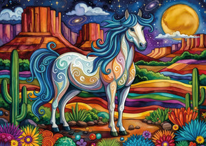 Painted Moon Horse - Collection NovIA (1000pcs)
