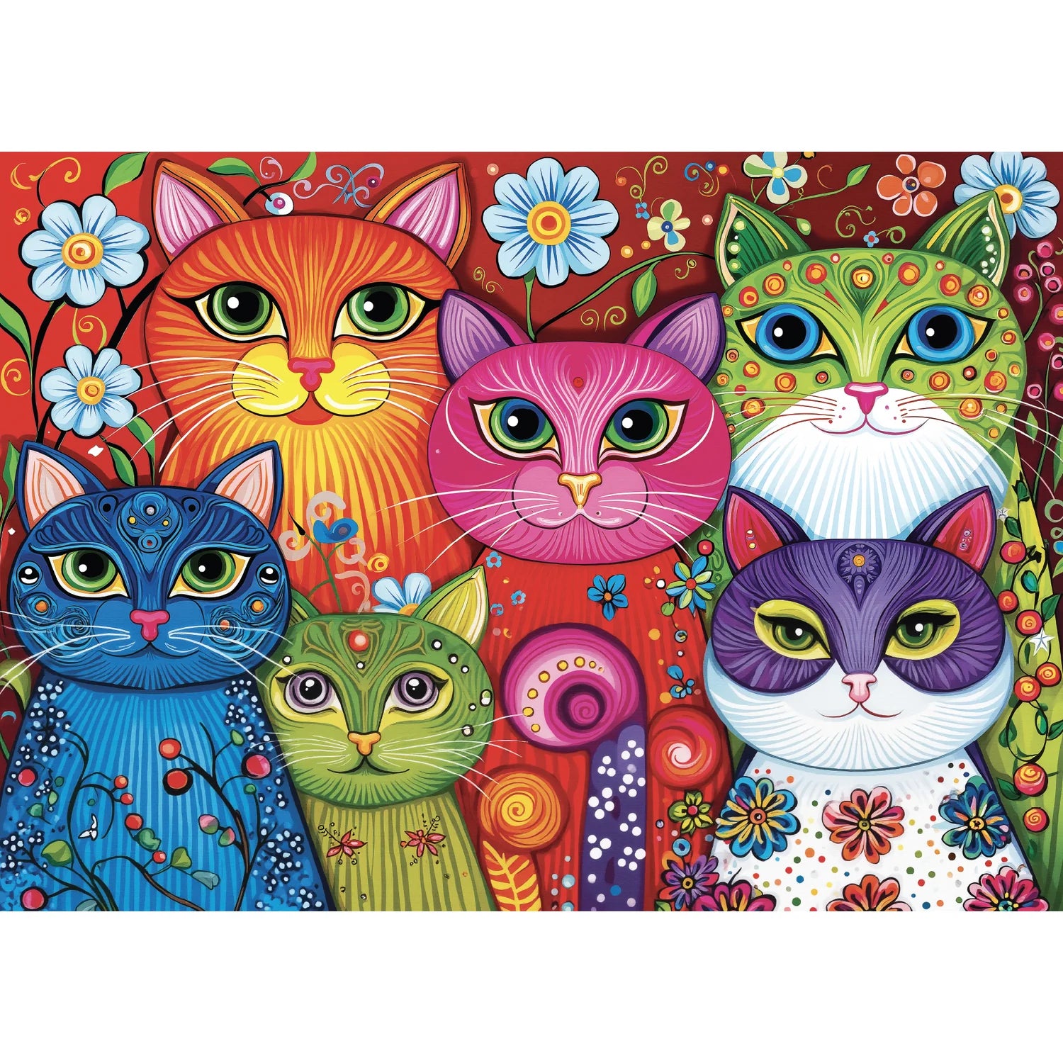 Patterned Purr Group - Collection NovIA (1000pcs)