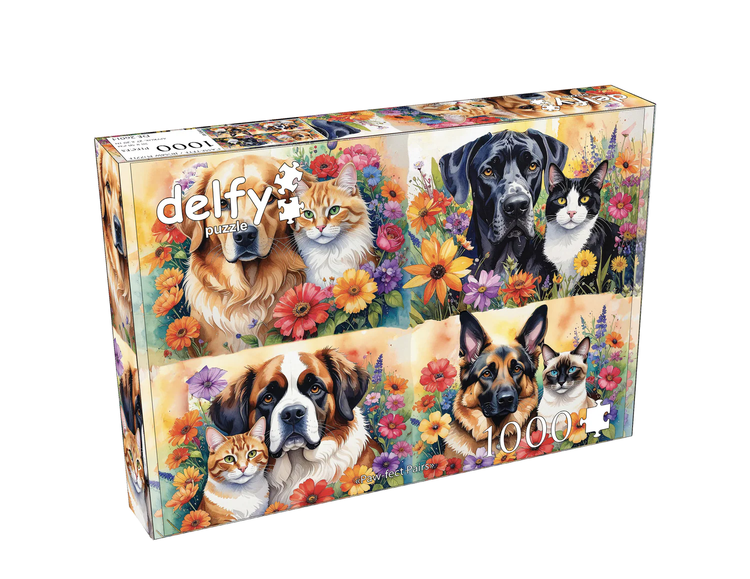 Paw-Fect Pairs (1000pcs)