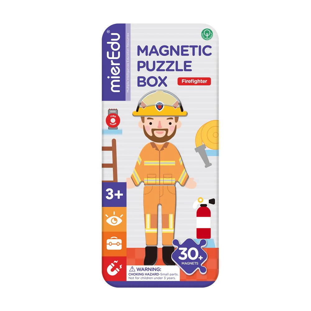 Magnetic Travel Tin - Firefighter / Pompier
