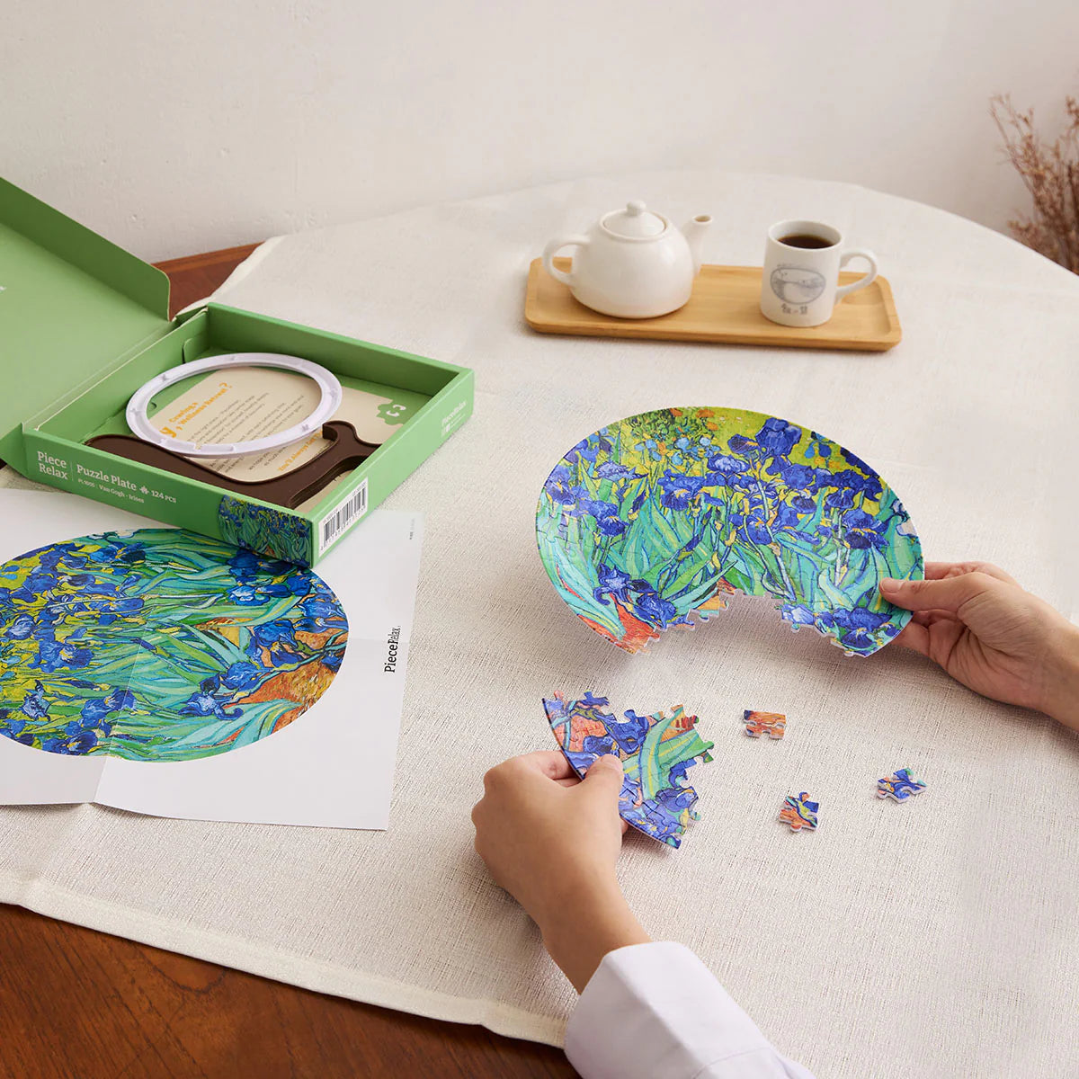 Puzzle 3D – Les Iris, Van Gogh