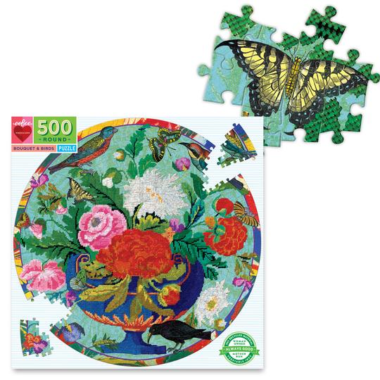 Bouquet & Birds, Fumiha Tanaka (500pcs)