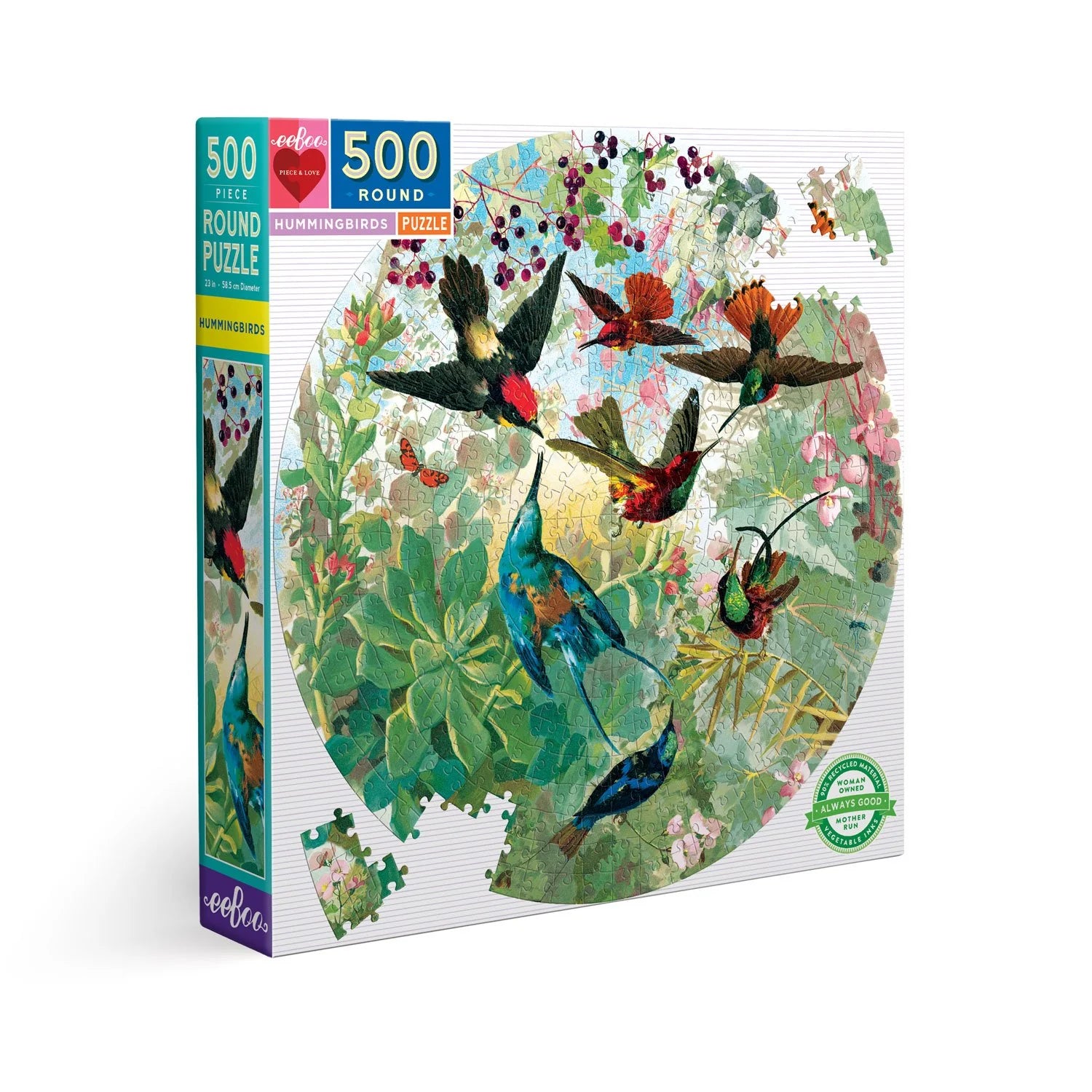 Colibris (500 pièces) (ROND)