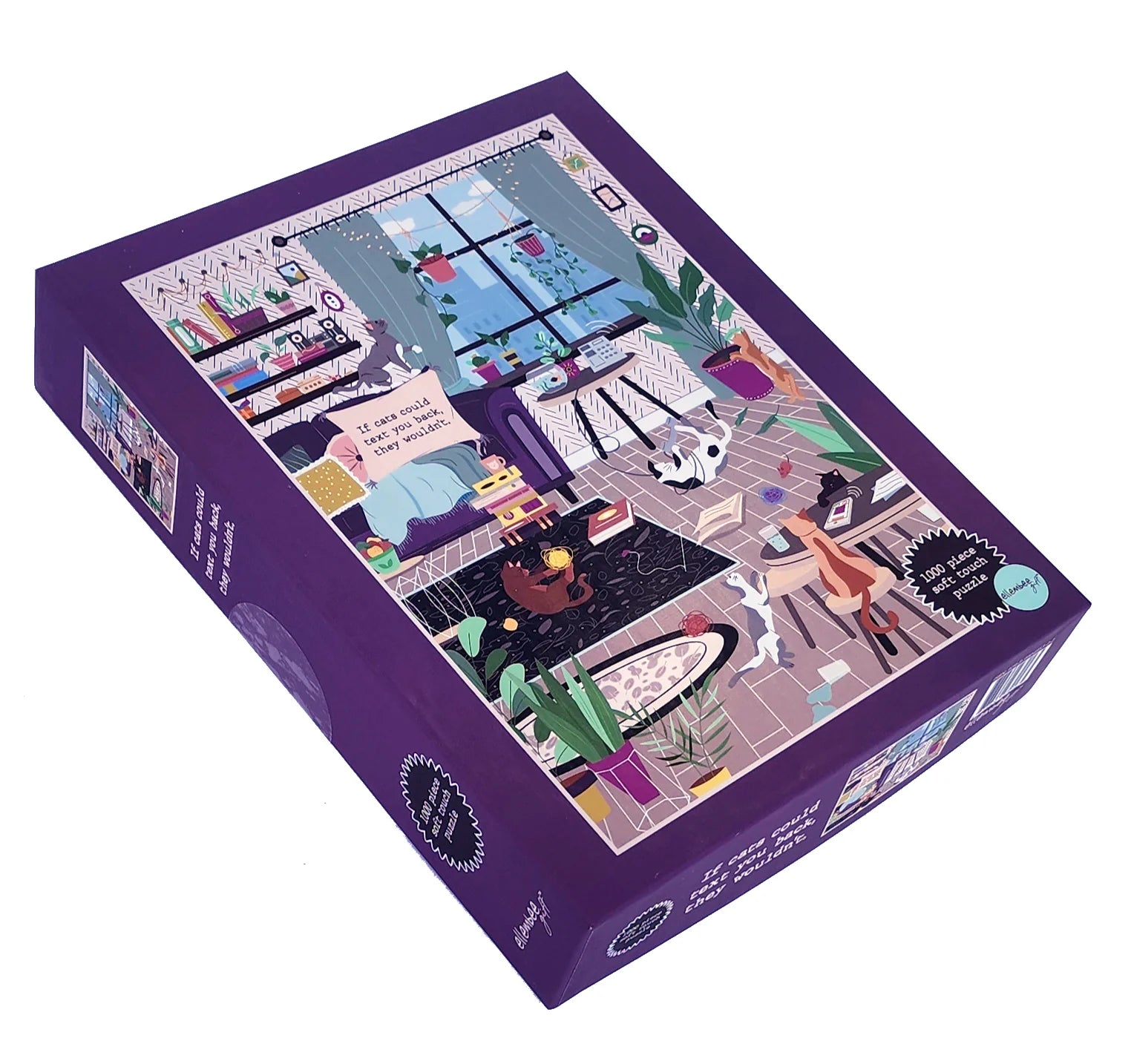 Texting Cats (1000pcs)