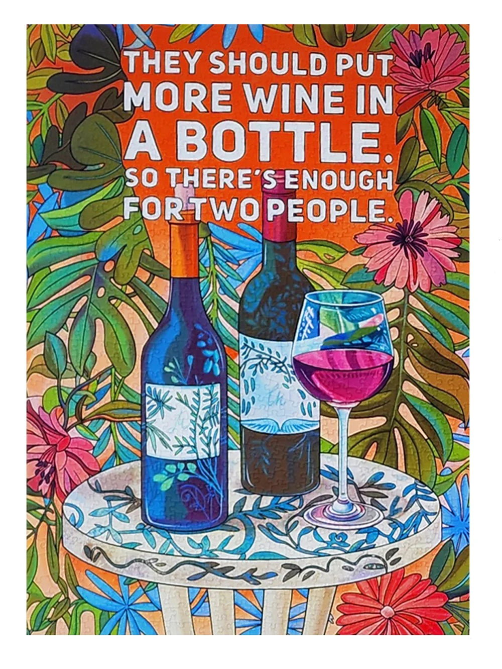 More Wine in the Bottle (1000pcs)