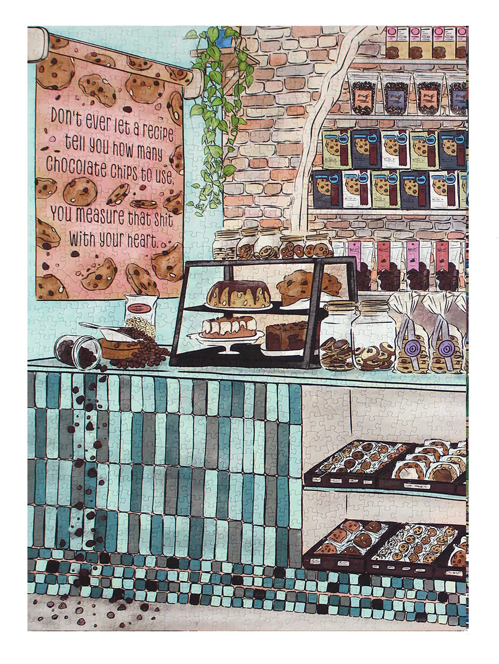 Chocolate Chips (1000pcs)