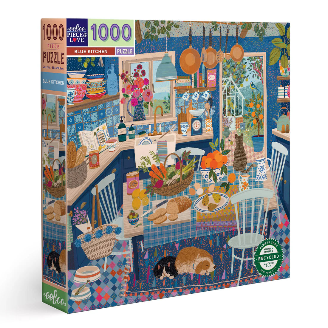 Cuisine bleue, Victoria Ball (1000 pièces)