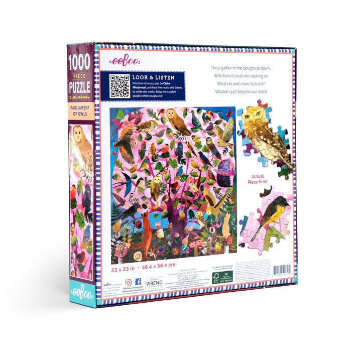 Parlement des hiboux (1000pcs)