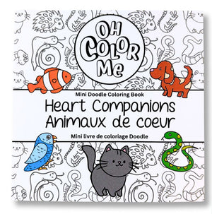 Heart Companions - Mini Coloring Book