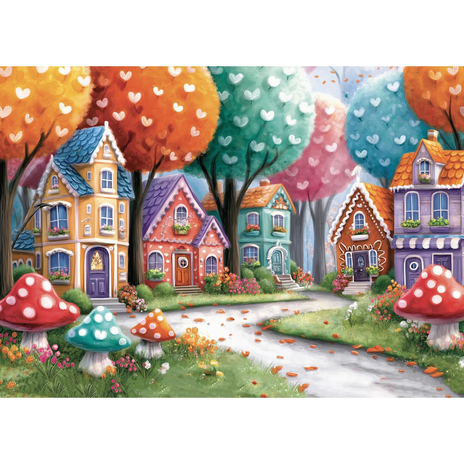 Rainbow Colored Street (1000pcs)