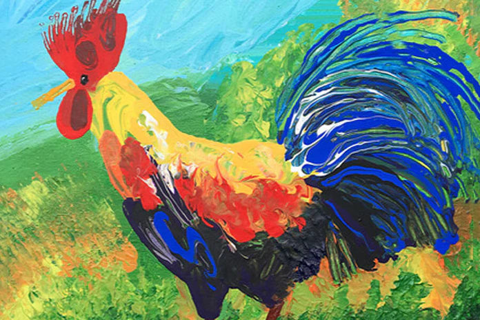 Rooster - Poultry in Motion - MicroPuzzle