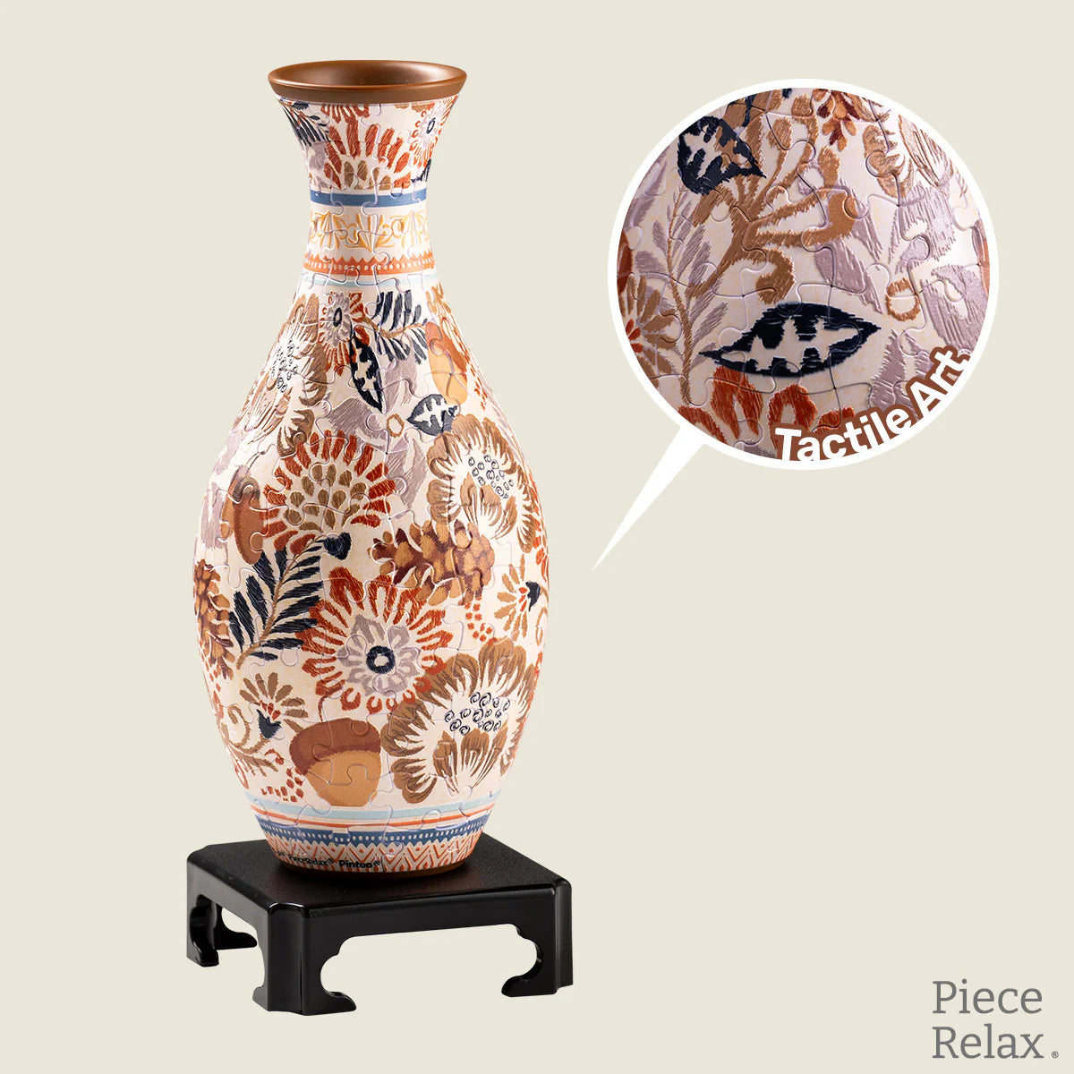 Vase Puzzle 3D - Abondance Automnale
