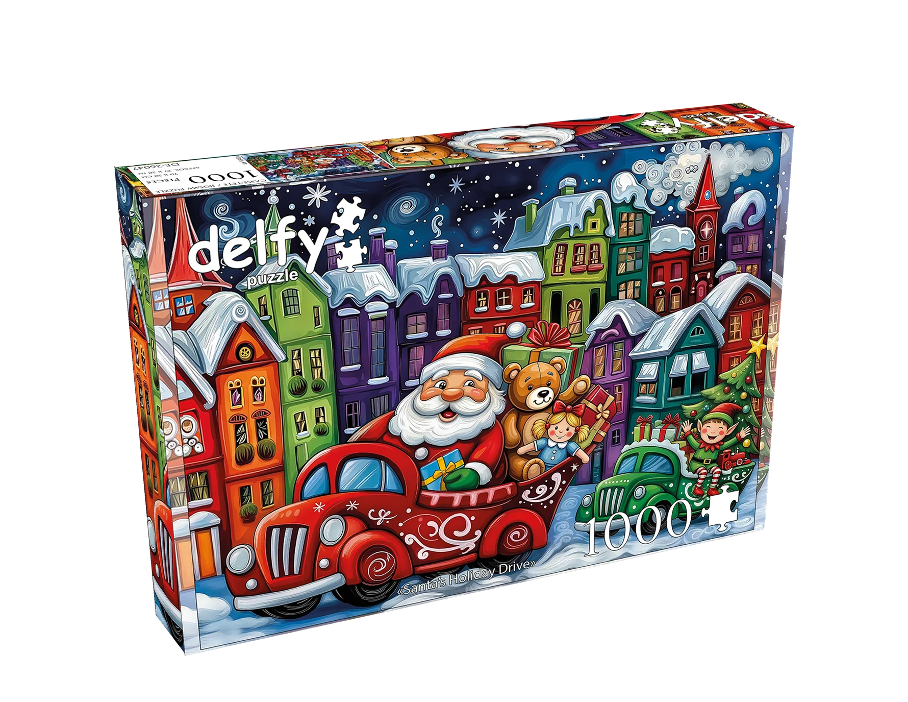 Santa's Holiday Drive (1000pcs)