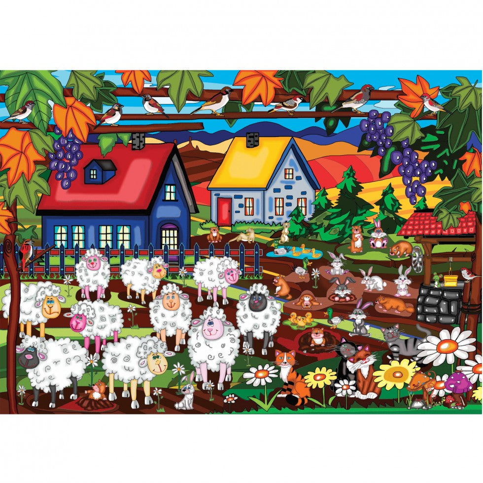 DMG The Green Mouse (La Souris Verte), Anie Maltais (1000pcs) (DAMAGED BOX)