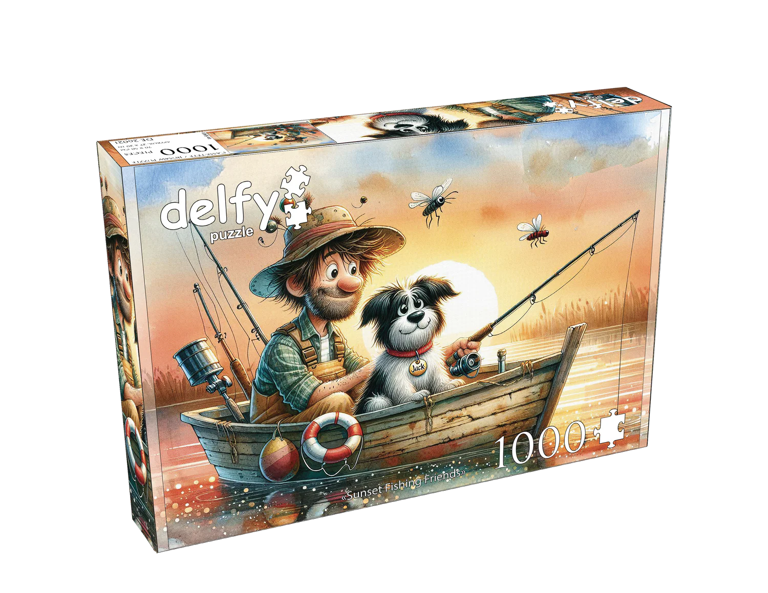Sunset Fishing Friends (1000pcs)